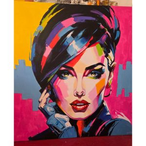 Astratto 140x140cm. Acrilico su tela
