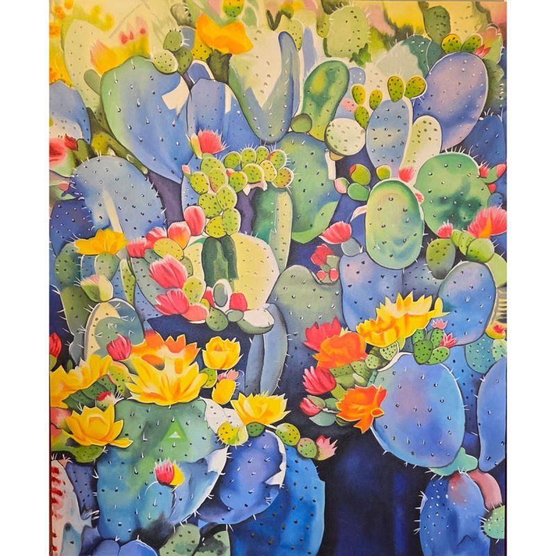 Dipinto su tela canvas 120×100 con telaio 4cm