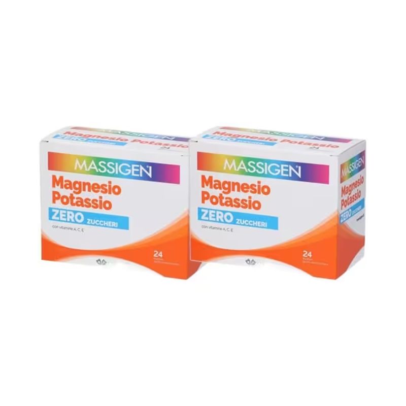 Massigen magnesio e potassio: 1+1